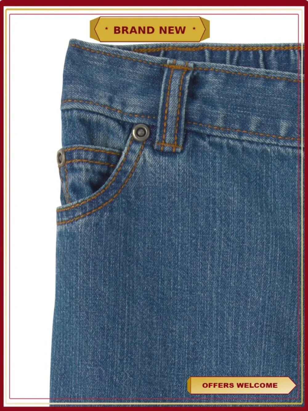 Toddler Flannel Shirt & Denim Pants Set, 5T